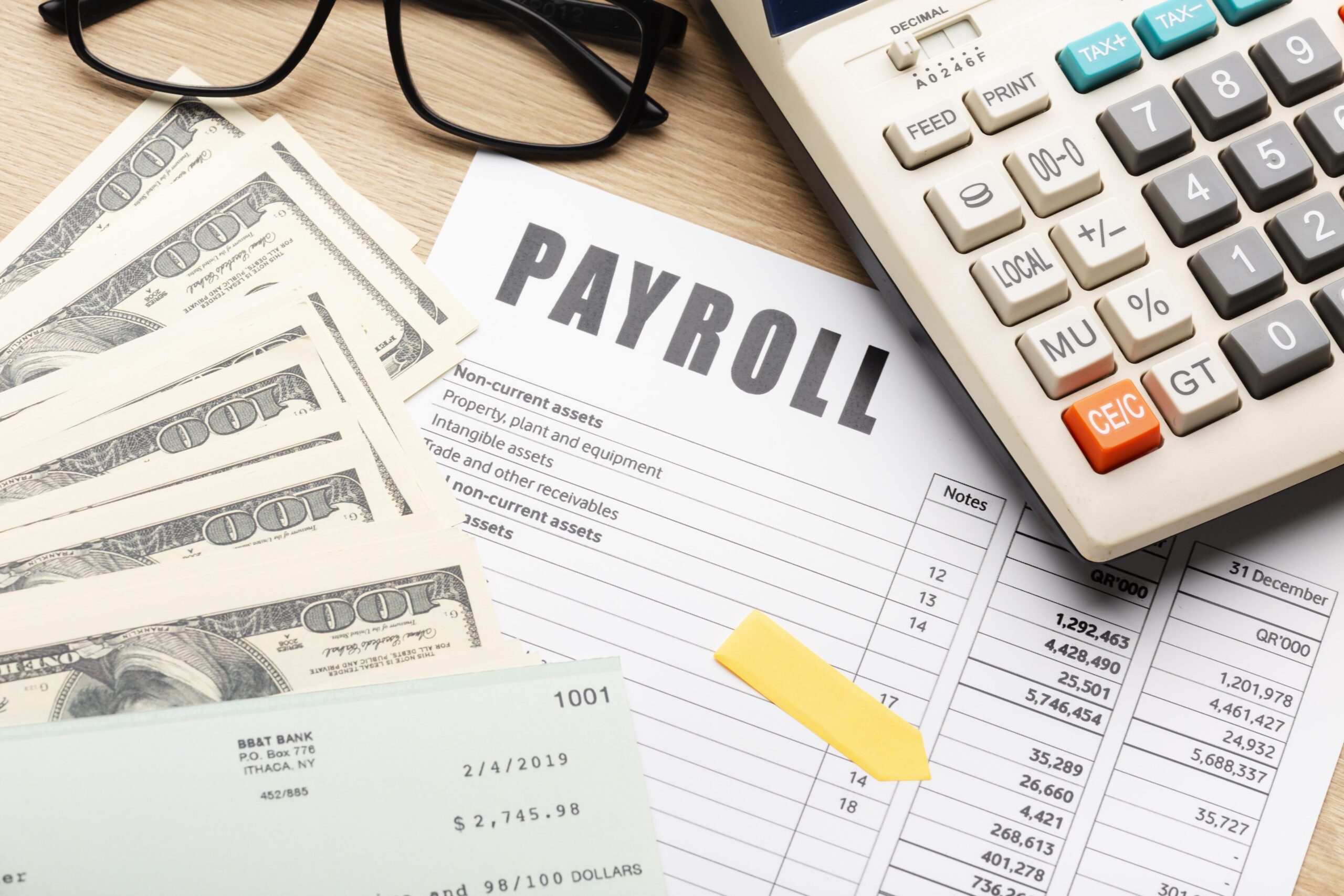 cash management payroll